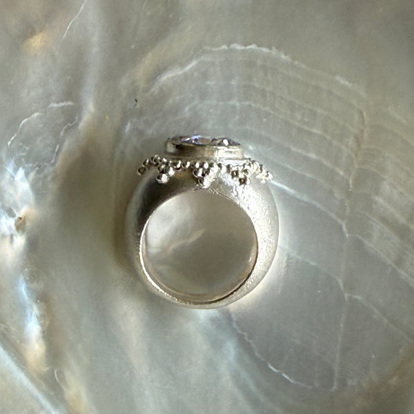 Norfolk Ring Diamond CZ