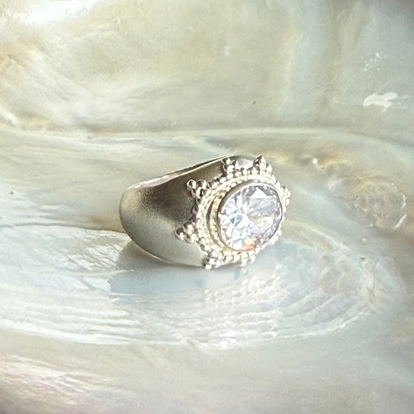 Norfolk Ring Diamond CZ