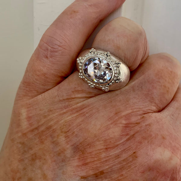 Norfolk Ring Diamond CZ