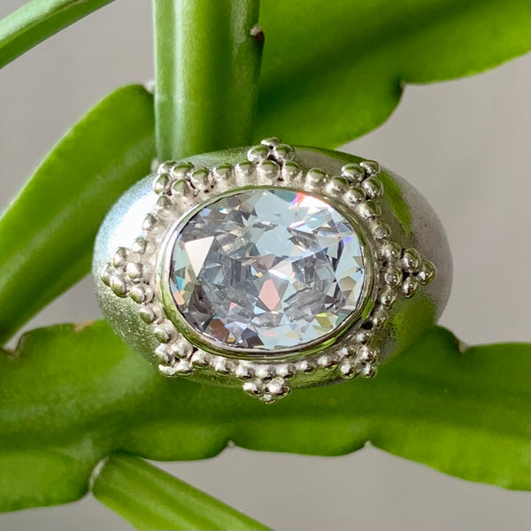 Norfolk Ring Diamond CZ