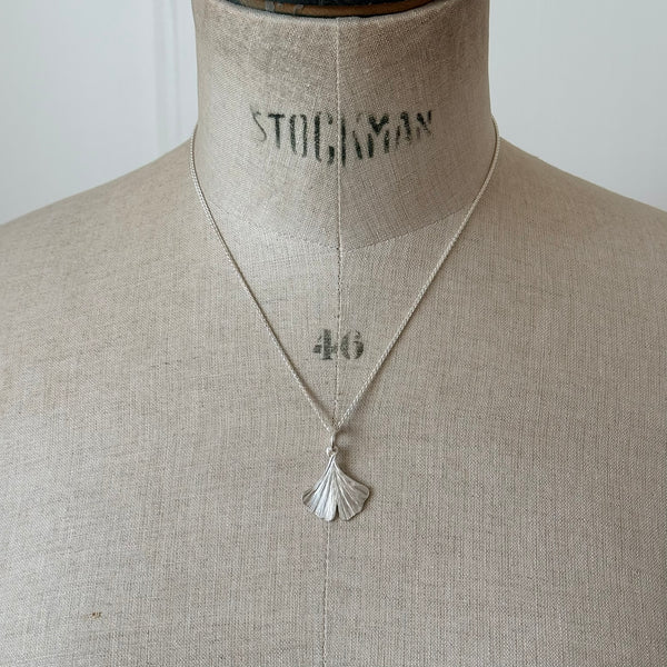 Ginkgo Pendant Necklace