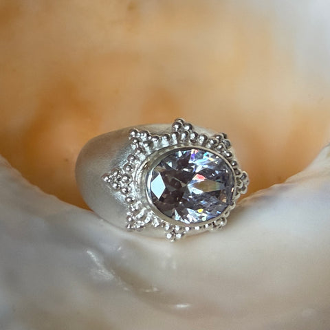 Norfolk Ring Diamond CZ