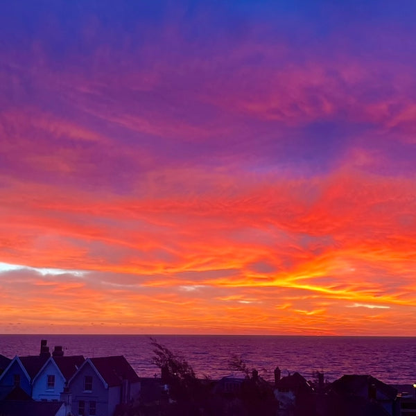 Deep Orange Sunrise