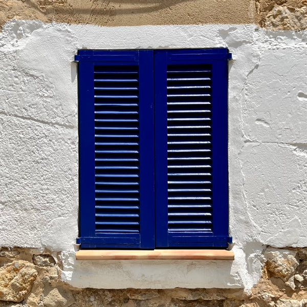 Blue and White